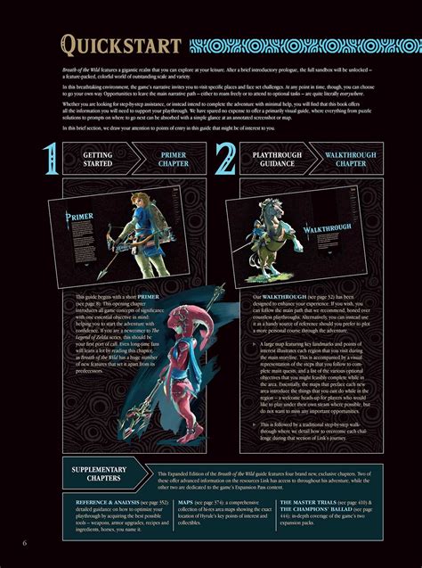 zelda breath of the wild official guide